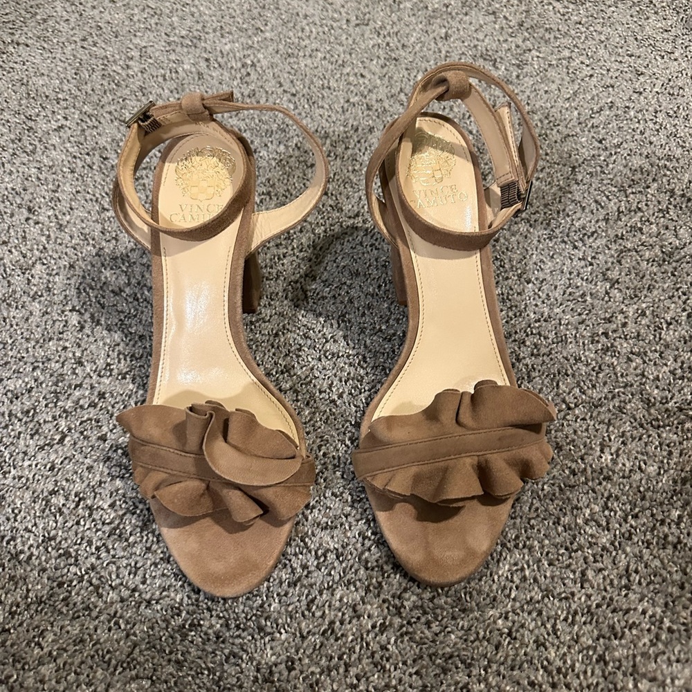 Vince Camuto Vinta Ruffled Heel